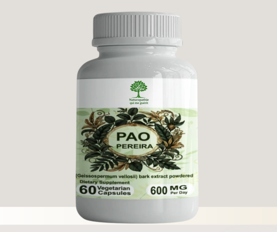 PAO Pereira 600 mg, 60 capsules