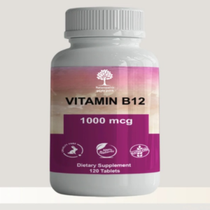 Vitamine B12 – Méthylcobalamine & Adénosylcobalamine – 120 capsules