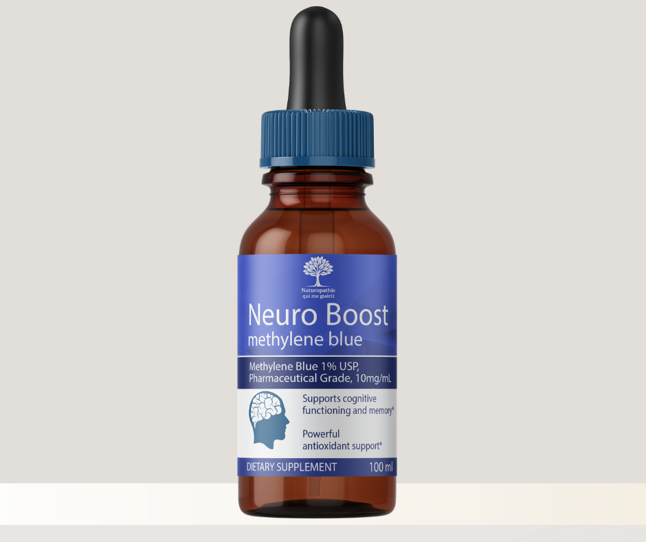 Neuro Boost – Bleu de Méthylène. Methylene Blue - flacon de 100 ml