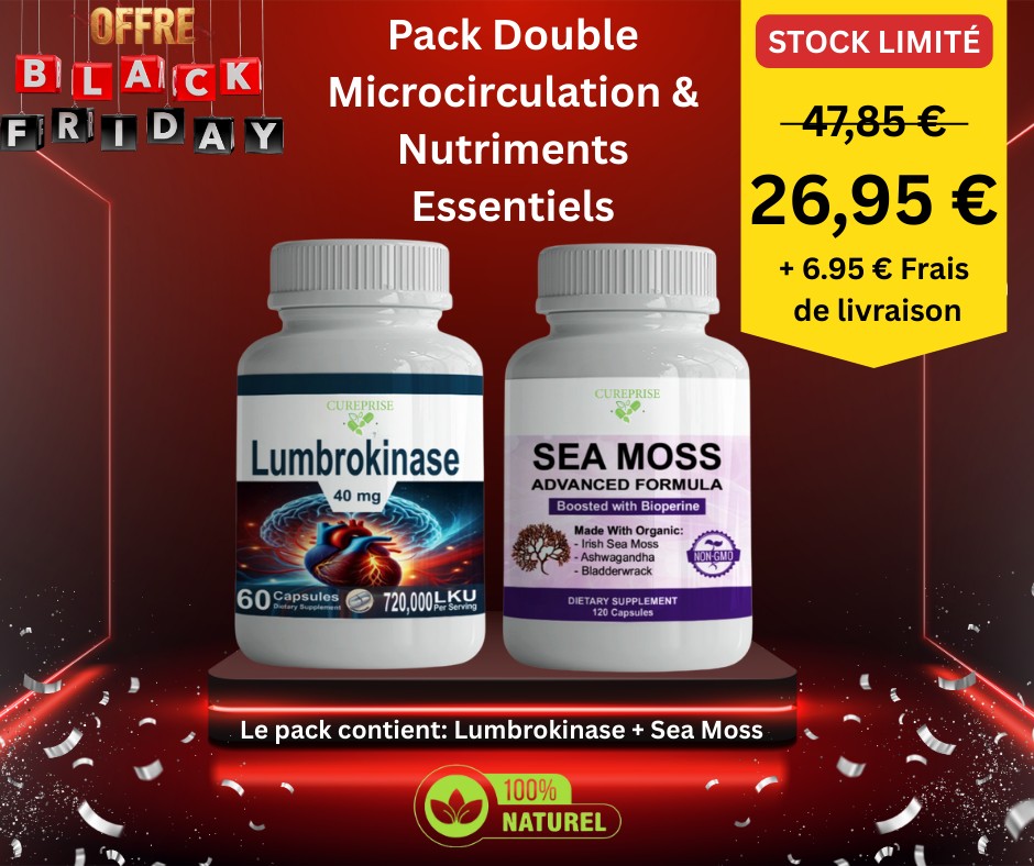 Lumbrokinase + Sea Moss