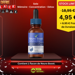 Neuro Boost – Bleu de Méthylène. Methylene Blue – flacon de 60 ml