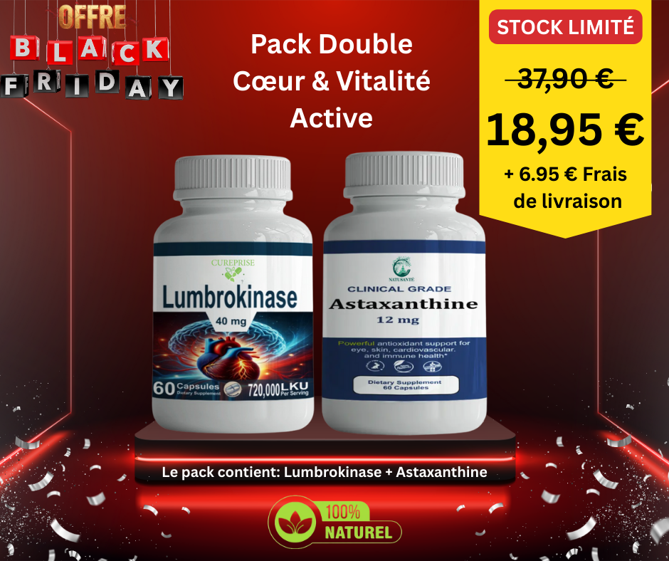 Lumbrokinase + Astaxanthine