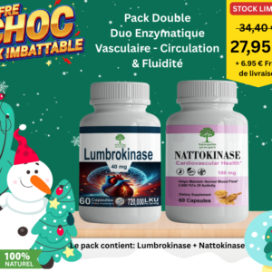 Lumbrokinase + Nattokinase