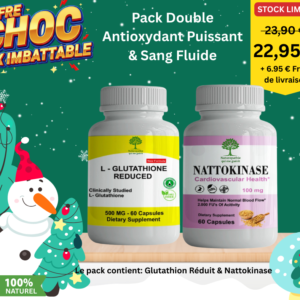 Glutathion Réduit & Nattokinase