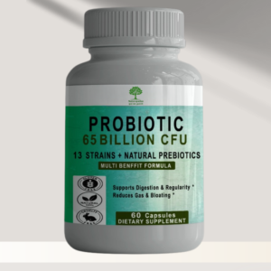 Probiotiques  (Probiotics) 65 Billion CFU - 60 Capsules