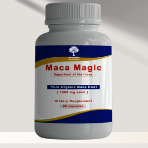 Maca Magic  1500 mg.  60 capsules