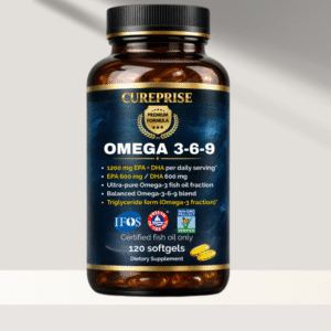 OMEGA 3-6-9 – Premium Formula 1200 mg 120 gélules molles