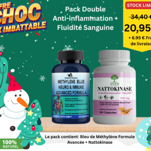 Bleu de Méthylène Formule Avancée + Nattokinase