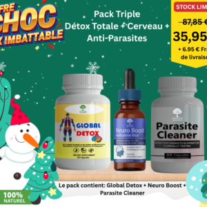 Global Detox + Neuro Boost + Parasite Cleaner
