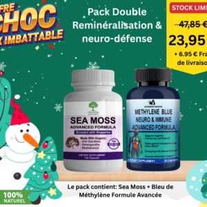 Sea Moss + Bleu de Méthylène Formule Avancée