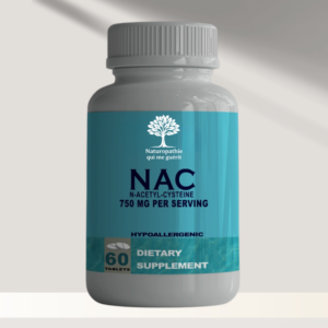 NAC ou N-Acetylcysteine 750 mg,  60 tablets