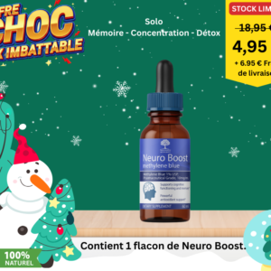 Neuro Boost – Bleu de Méthylène. Methylene Blue – flacon de 60 ml