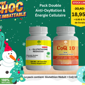 Glutathion Réduit + CoQ 10