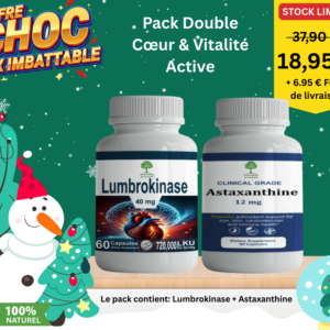 Lumbrokinase + Astaxanthine